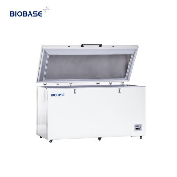 Biobase China  -40C Deep Freezer 485L Horizontal freezer Price hot sale Medical Refrigerator  BDF-40H485